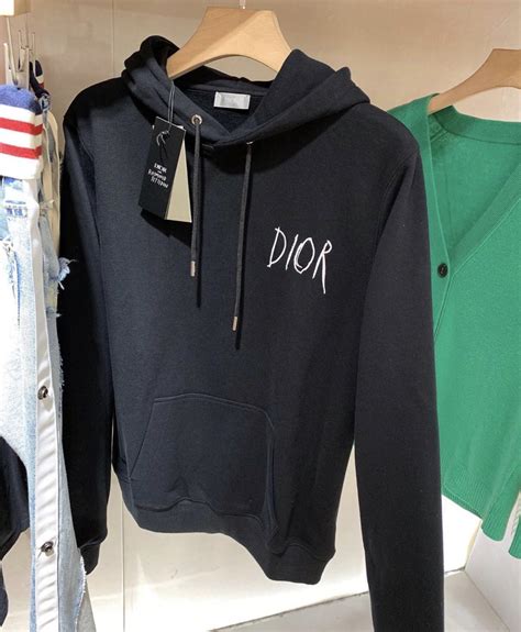 dior short sleeve hoodie|Dior hoodie price.